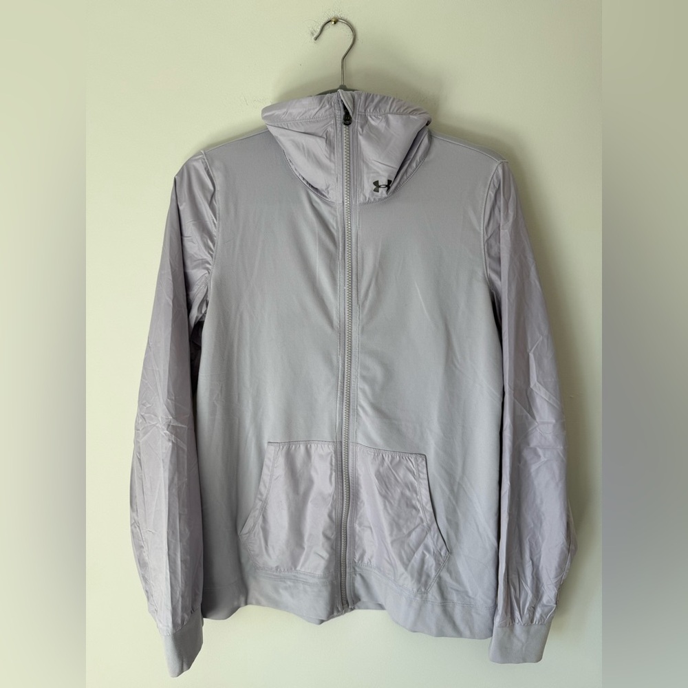 Under Armour Lavender Zip Up Jacket